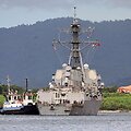 Eskadrinis minininkas &bdquo;USS Gravely&ldquo; /  / AP