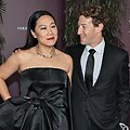 Markas Zuckerbergas su žmona Priscilla Chan /  / AP