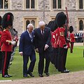 Britų karalius su Donaldu Trumpu  /  / AP