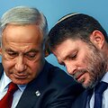 B. Netanyahu su B. Smotrichu / RONEN ZVULUN / AFP