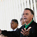Jairas Bolsonaro / MATEUS BONOMI / AFP