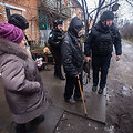 Ukrainiečiai evakuoja Sumų regiono gyventojus / Francisco Richart / ZUMAPRESS.com