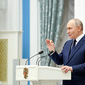 Vladimiras Putinas / Alexander Kazakov / via REUTERS