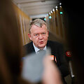 Larsas Lokke Rasmussenas / EMIL NICOLAI HELMS / AFP