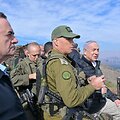 Benjaminas Netanyahu ir Izraelio pareigūnai / Israeli Prime Minister  Apaimage / ZUMAPRESS.com