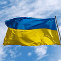 Ukrainos vėliava / Matthias Balk / dpa/picture-alliance