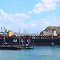 MSC krovininis laivas / MARTIN BERNETTI / AFP