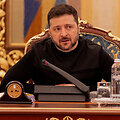 Volodymyras Zelenskis / TETIANA DZHAFAROVA / AFP