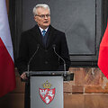Gitanas Nausėda Var&scaron;uvoje / Wojtek Radwanski / AFP