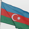 Azerbaidžano vėliava / Maksim Konstantinov / ZUMAPRESS.com