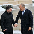Besibaigiant deryboms Abu Dabyje / Sergei Supinsky / AFP nuotr.
