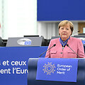 Angela Merkel / SEBASTIEN BOZON / AFP