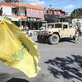 &bdquo;Hezbollah&ldquo; vėliava / MAHMOUD ZAYYAT / AFP