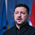 Volodymyras Zelenskis / JONATHAN NACKSTRAND / AFP