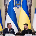 P. Orpo ir V. Zelenskis / GENYA SAVILOV / AFP