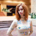 Ukrainos dramaturgė Lena Liagu&scaron;onkova