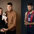 Rokas Giedraitis su žmona Aušra Giedraitiene