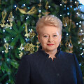 Prezidentė Dalia Grybauskaitė, kalėdinis sveikinimas