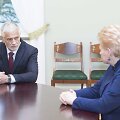 Prezidentė susitiko su kandidatu į žemės ūkio ministrus Broniumi Markausku