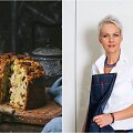 Nida Degutienė ir jos keptas pyragas