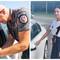 Katažina Zvonkuvienė įkliuvo policijos pareigūnams