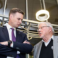 Vytautas Landsbergis ir Gabrielius Landsbergis