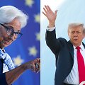 Christine Lagarde ir Donaldas Trumpas