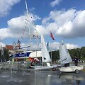 Vilniaus sporto festivalyje i&scaron;kilo buriavimui skirtas stendas