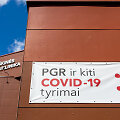 COVID-19 tyrimai Vilniaus poliklinikose