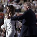 JAV respublikonų suvažiavime Trumpas pristatė savo žmoną Melanią