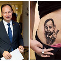 Aurelijus Veryga, tatuiruotė