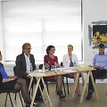 Akimirka i&scaron; spaudos konferencijos