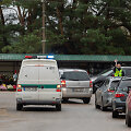 Automobilių spūstys prie Vilniaus kapinių