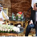 Saudo Arabijos karalius Salmanas (kairėje) ir Egipto prezidentas Abdelis Fattah al-Sisi