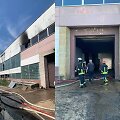 Gaisras įmonės &bdquo;Torgita&ldquo; padangų sandėlyje