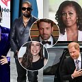 Demi Lovato, Kanye Westas, Benas Affleckas, Demi Moore, Michelle Obama, princas Harrys