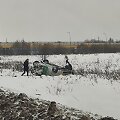 Ties Jakų žiedu penktadienį po susidūrimo ant stogo vertėsi &bdquo;Bolt&ldquo; automobilis.