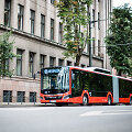 Naujasis 18 metrų ilgio &bdquo;MAN Lion&lsquo;s City&ldquo; hibridinis autobusas