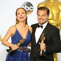 Brie Larson ir Leonardo DiCaprio