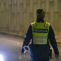 Akimirka i&scaron; vykusio policijos reido