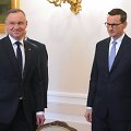 Adrzejus Duda ir Mateuszas Morawieckis