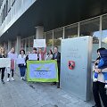 Tėvų piketas prie Vilniaus rajono savivaldybės