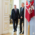 Saulius Skvernelis ir Gitanas Nausėda