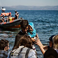Jūroje gelbėjami migrantai