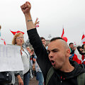 Protestuotojai Minske
