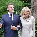 Brigitte ir Emmanuelis Macronas