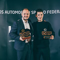 Ovidijus Va&scaron;takas ir Matas Žalandauskas atsiėmė 2025 metų sezono trofėjus