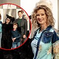 Renata Norvilė ir Deivis Norvilas su sūnumis