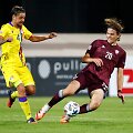 Latvijos futbolininkas Robertas Uldrikis