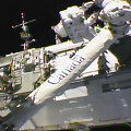 &bdquo;Canadarm 2&ldquo; remontas TKS i&scaron;orėje
